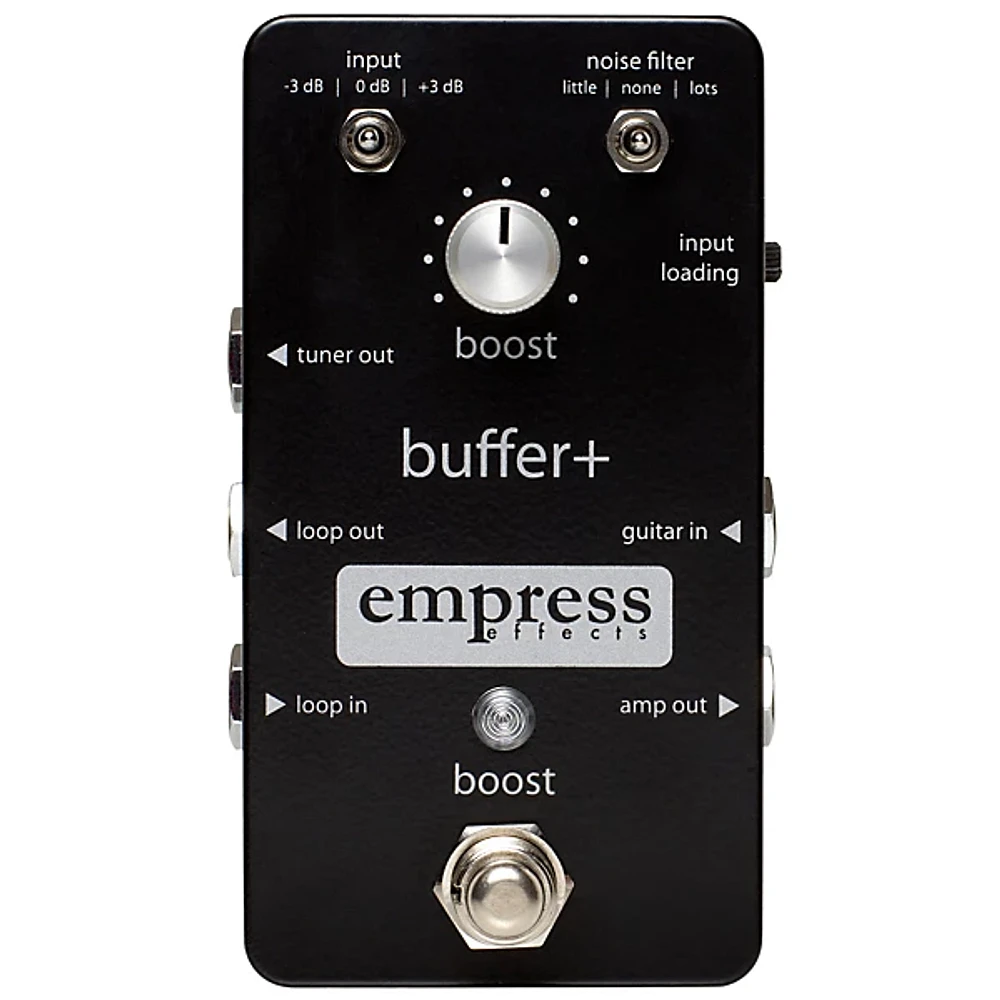 Empress Effects Buffer+ Analog I/O Interface Guitar Pedal With Switchable Boost