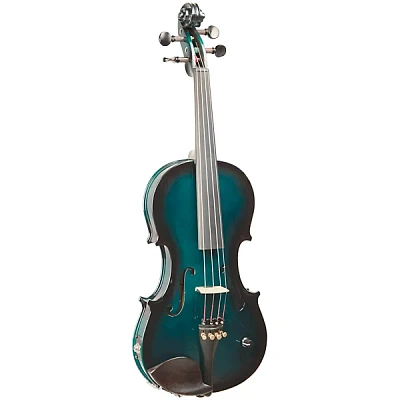 Barcus Berry Vibrato-AE Series Acoustic-Electric Violin Metallic Green Burst