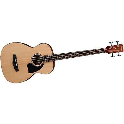 Ibanez PCBE12 Grand Concert Acoustic-Electric Bass Guitar Open Pore Natural Spruce Top