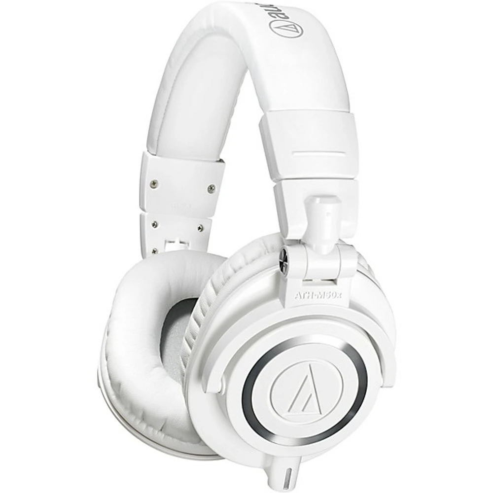 Audio-Technica ATH-M50x Closed-Back Studio Monitoring Headphones White