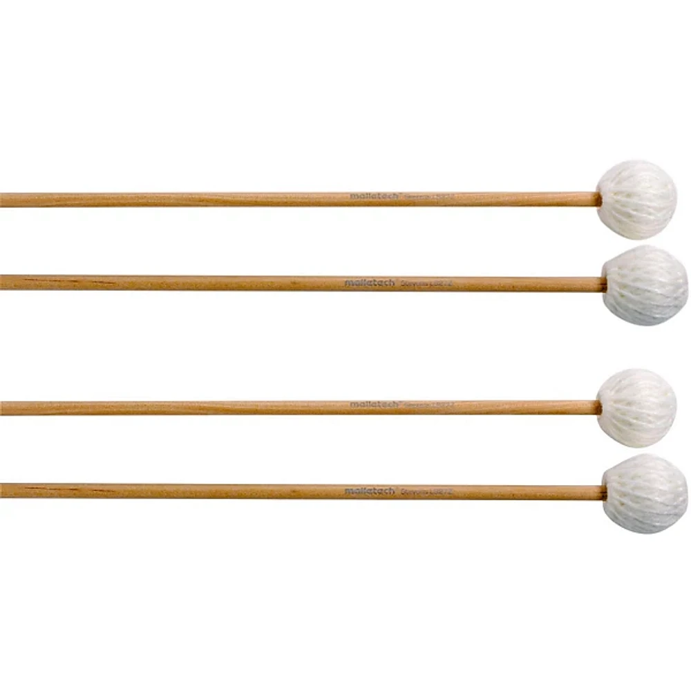 Malletech Stevens Marimba Mallets Set of 4 (2 Matched Pairs) 27Z