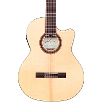 Kremona Rondo Thin Line Classical Acoustic-Electric Guitar Natural