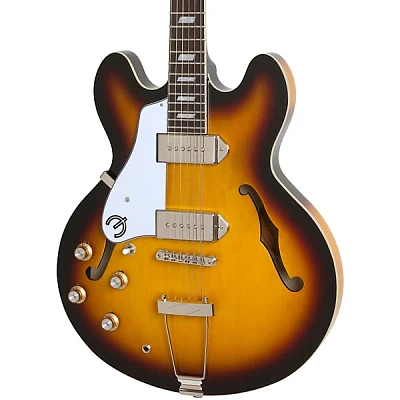 Epiphone Limited-Edition Casino Left-Handed Hollowbody Electric Guitar Vintage Sunburst