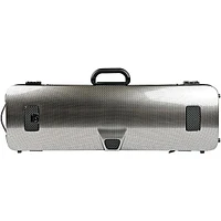 Bam 5201XL Hightech Compact Adjustable Viola Case without Pocket Silver Carbon