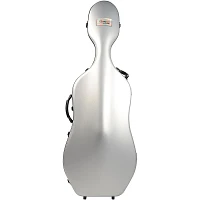 Bam 1001SW Classic Cello Case with Wheels Silver