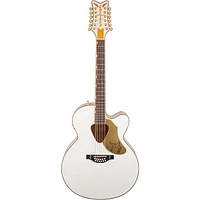 Gretsch Guitars G5022CWFE-12 Rancher Falcon Jumbo 12-String Acoustic-Electric Guitar White