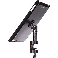 Open Box On-Stage TCM9161 Quick Disconnect Tablet Mounting System with Snap-On Cover Level 1 Gun Metal