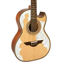 H. Jimenez LBQ4E El Patron Acoustic-Electric Bajo Quinto Natural