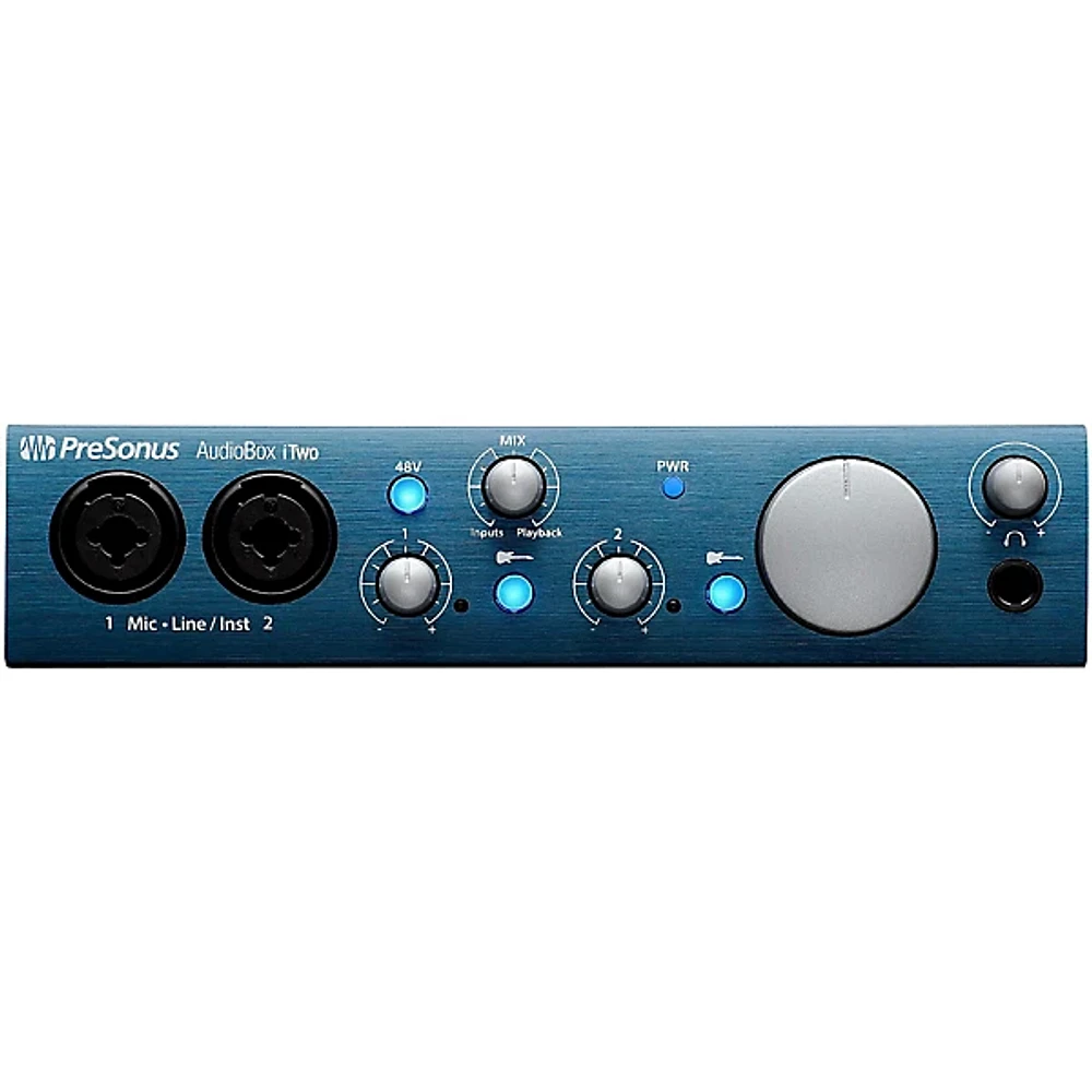 PreSonus AudioBox iTwo 2x2 USB/iPad Recording System