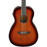 Ibanez PN12E Parlor Acoustic-Electric Guitar Vintage Mahogany Sunburst