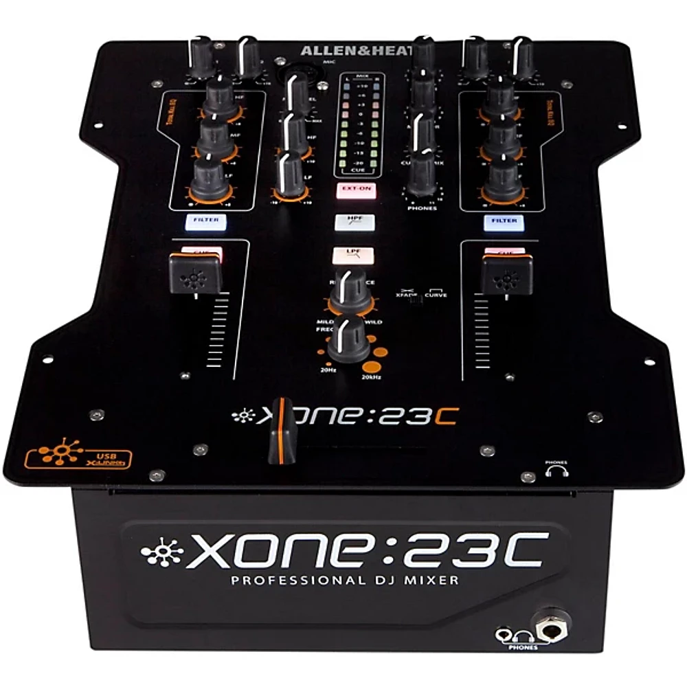 Allen & Heath XONE:23C 2-Channel DJ Mixer with Soundcard