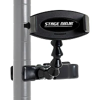 Stage Ninja FON-9-CB Phone Mount With Clamp Base Black