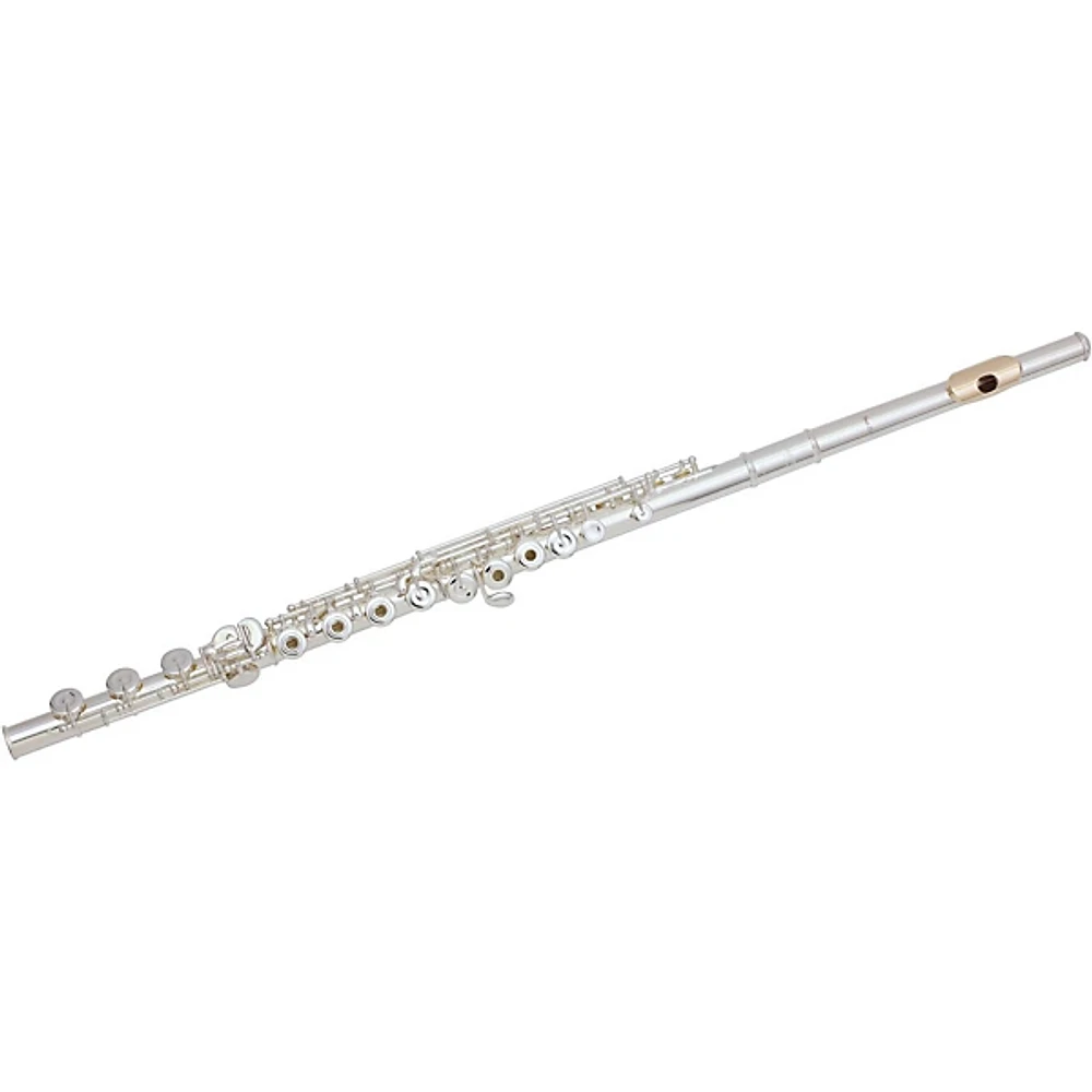 Pearl Flutes 665 Quantz Vigore Professional Series Open Hole Flute B Foot, Split E, C# Trill, D# Roller