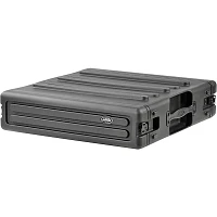 SKB 2U Space Roto Molded Rack Case