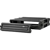 SKB 2U Space Roto Molded Rack Case