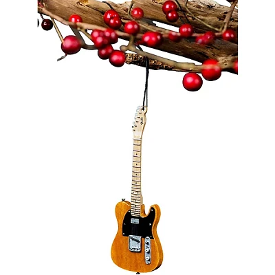 Clearance Axe Heaven 50's Blonde Tele 6 Inch Holiday Ornament Blonde