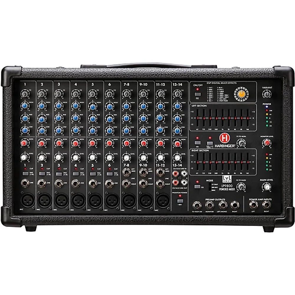 Harbinger LP9800 Powered Mixer