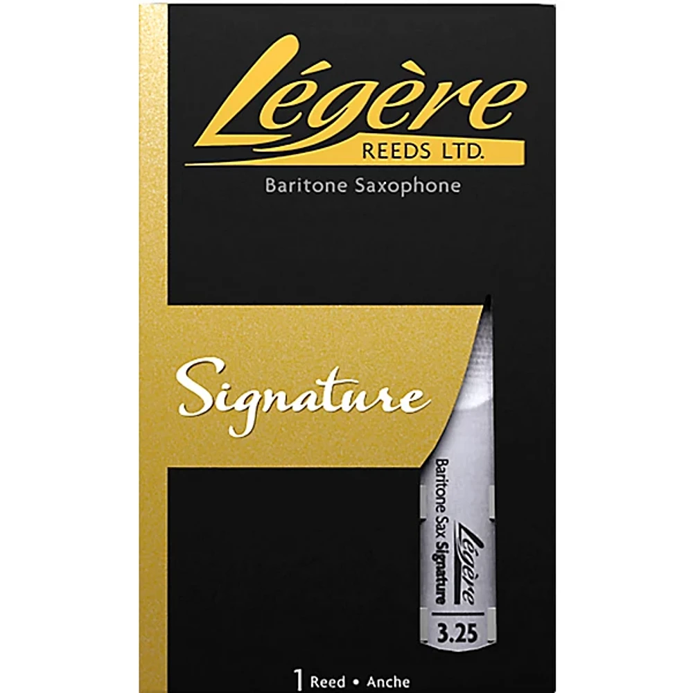 Legere Reeds Signature Baritone Saxophone Reed Strength 3.25