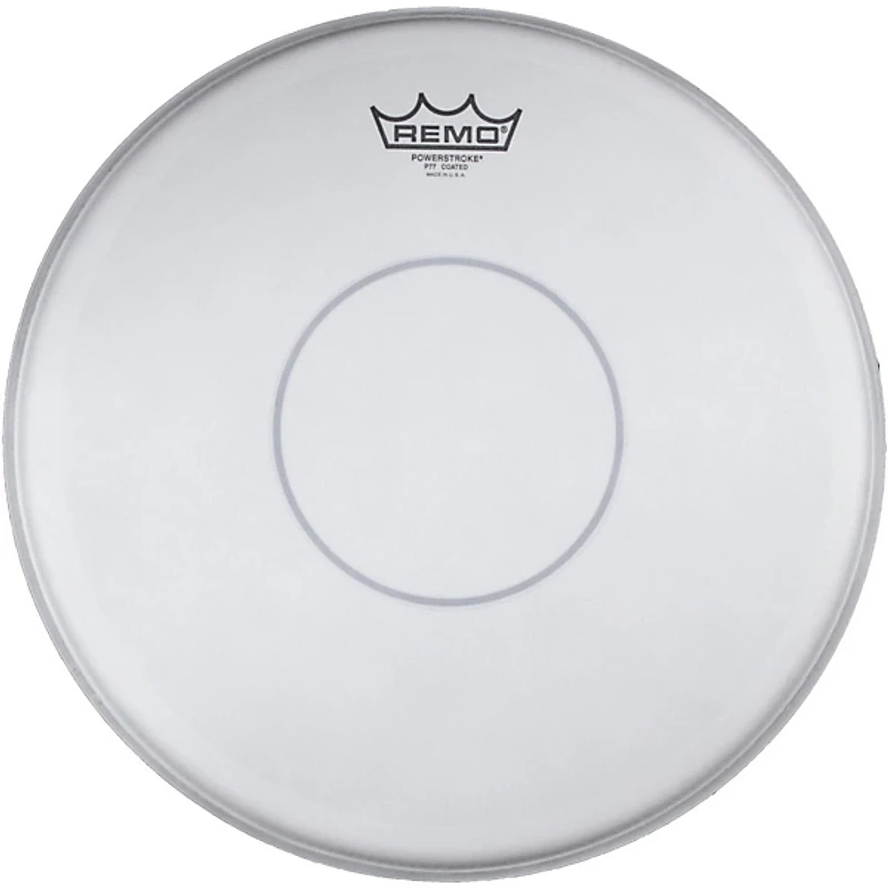 Remo Powerstroke 77 Coated Clear Dot Drumhead 14 in. Coated