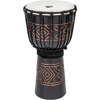 Toca Street Series Black Onyx Djembe Medium