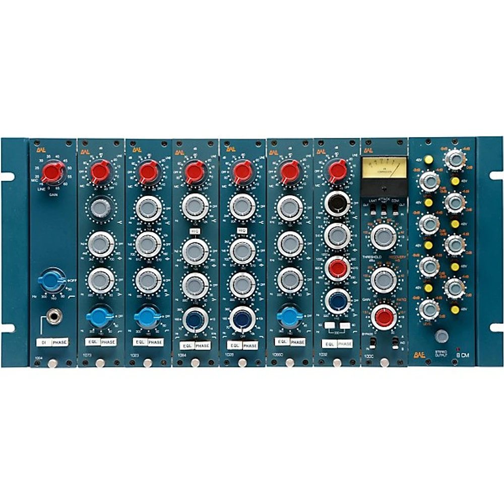 BAE 8 Channel Mixer With Power Supply