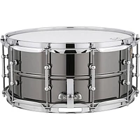 Ludwig Black Beauty Snare Drum With Tube Lugs 14 x 6.5 in.