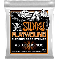 Ernie Ball P02813 Hybrid Slinky Flatwound Bass Strings