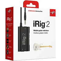 IK Multimedia iRig 2 Guitar Interface for iOS, Mac and Select Android Devices