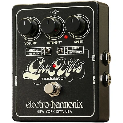Open Box Electro-Harmonix Good Vibes Chorus/Vibrato Guitar Effects Pedal Level 1