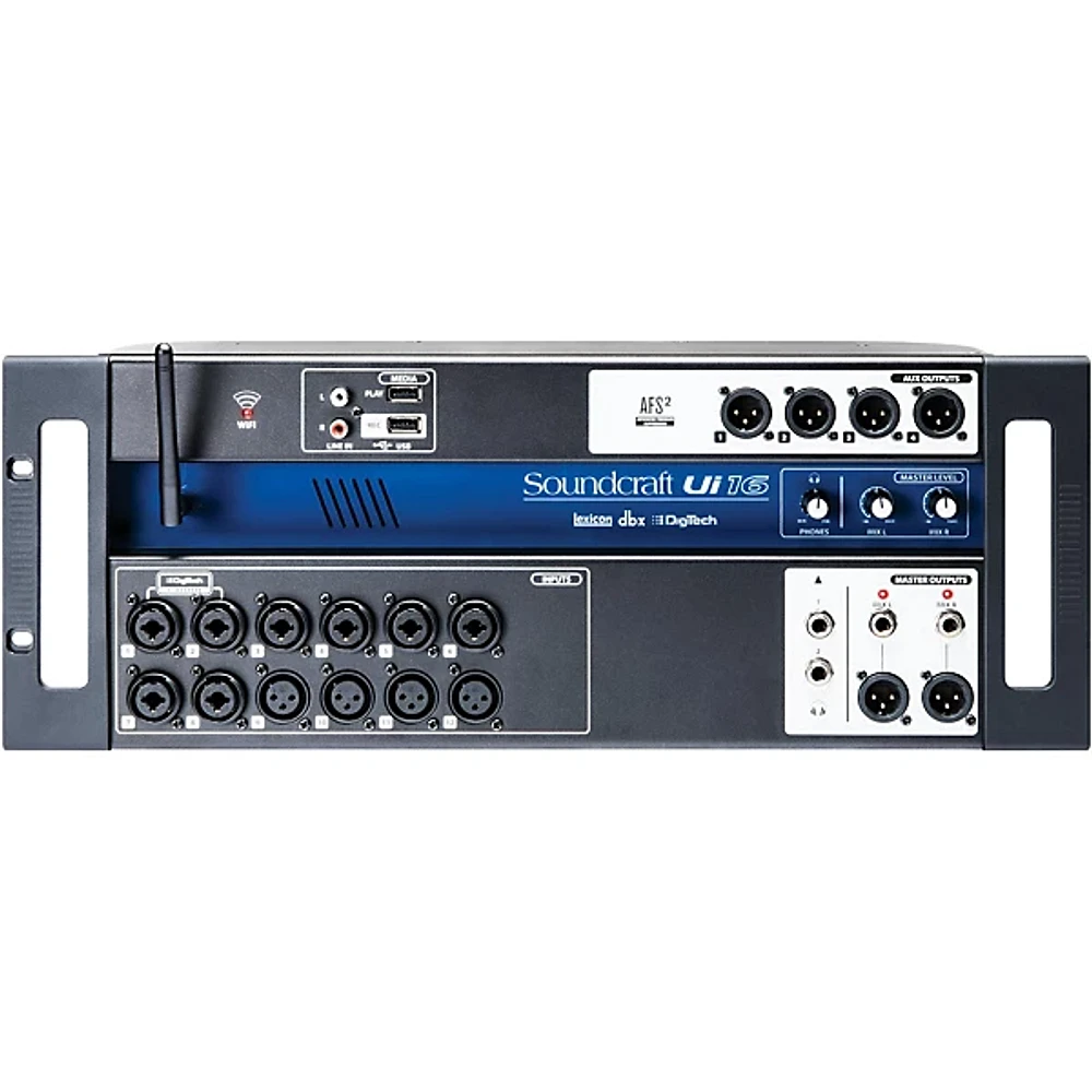 Soundcraft Ui16 Digital Mixer With Wi-Fi Router