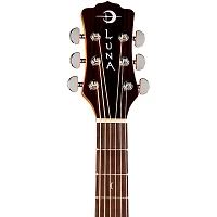 Luna Gypsy Grand Concert Ash Acoustic-Electric Guitar Natural