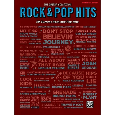 Alfred The Guitar Collection: Rock & Pop Hits - Guitar TAB Edition Songbook