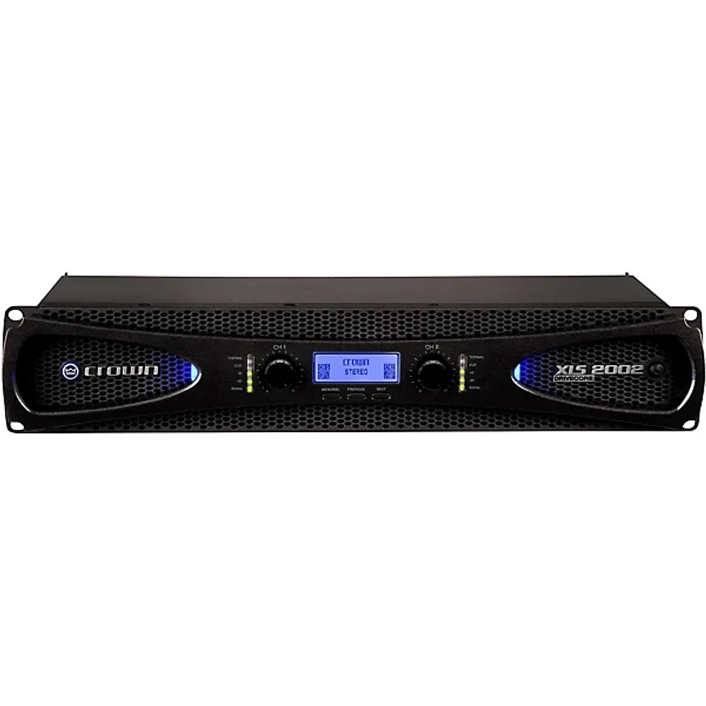 Crown XLS2002 2-Channel 650W Power Amplifier with Onboard DSP