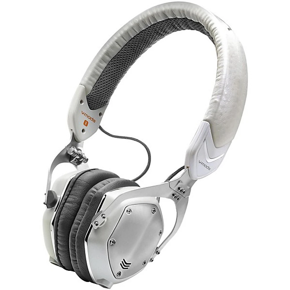 Open Box V-MODA XS On-Ear Folding Design Noise-Isolating Metal Headphone Level 1 White Silver