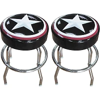 Road Runner Star Barstool 2-Pack 24 in.