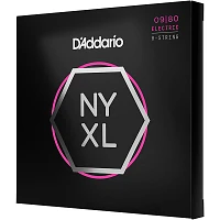 D'Addario NYXL0980 8-String Super Light Nickel Wound Electric Guitar Strings (09-80)