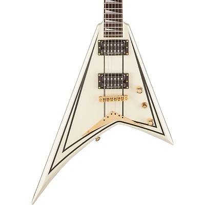 Jackson Rhoads RRT Pro Series Electric Guitar Ivory with Black Pinstripes