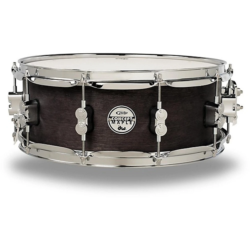 PDP của DW Black Wax Maple Snare DrumPDP của DW Black Wax Maple Snare Drum  