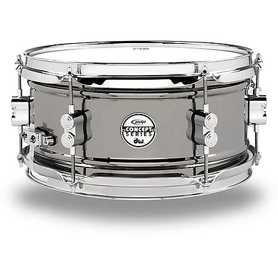 PDP by DW Concept Series Black Nickel Over Steel Snare Drum 12x6 Inch