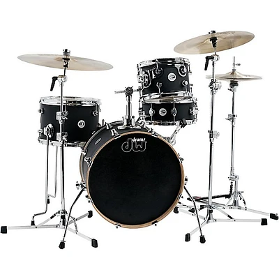 DW Design Series Mini-Pro 4-Piece Shell Pack Satin Black