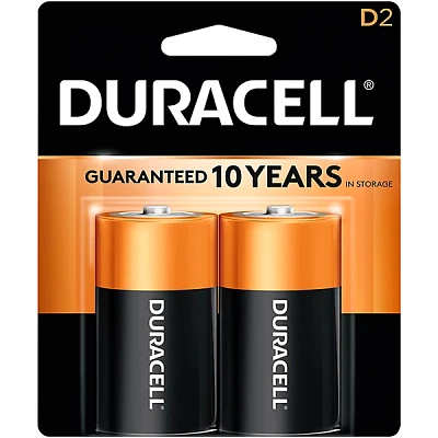 Duracell D Batteries 2-Pack