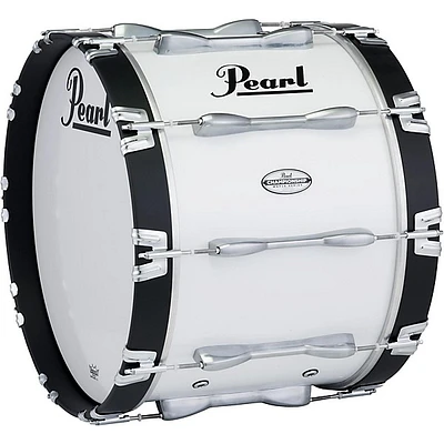 Pearl x 14 in. Championship Maple Marching Bass Drum Pure White