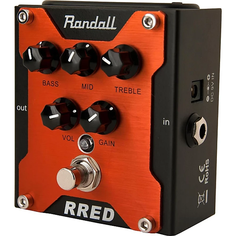 Randall RRED Classic Distortion Guitar Pedal