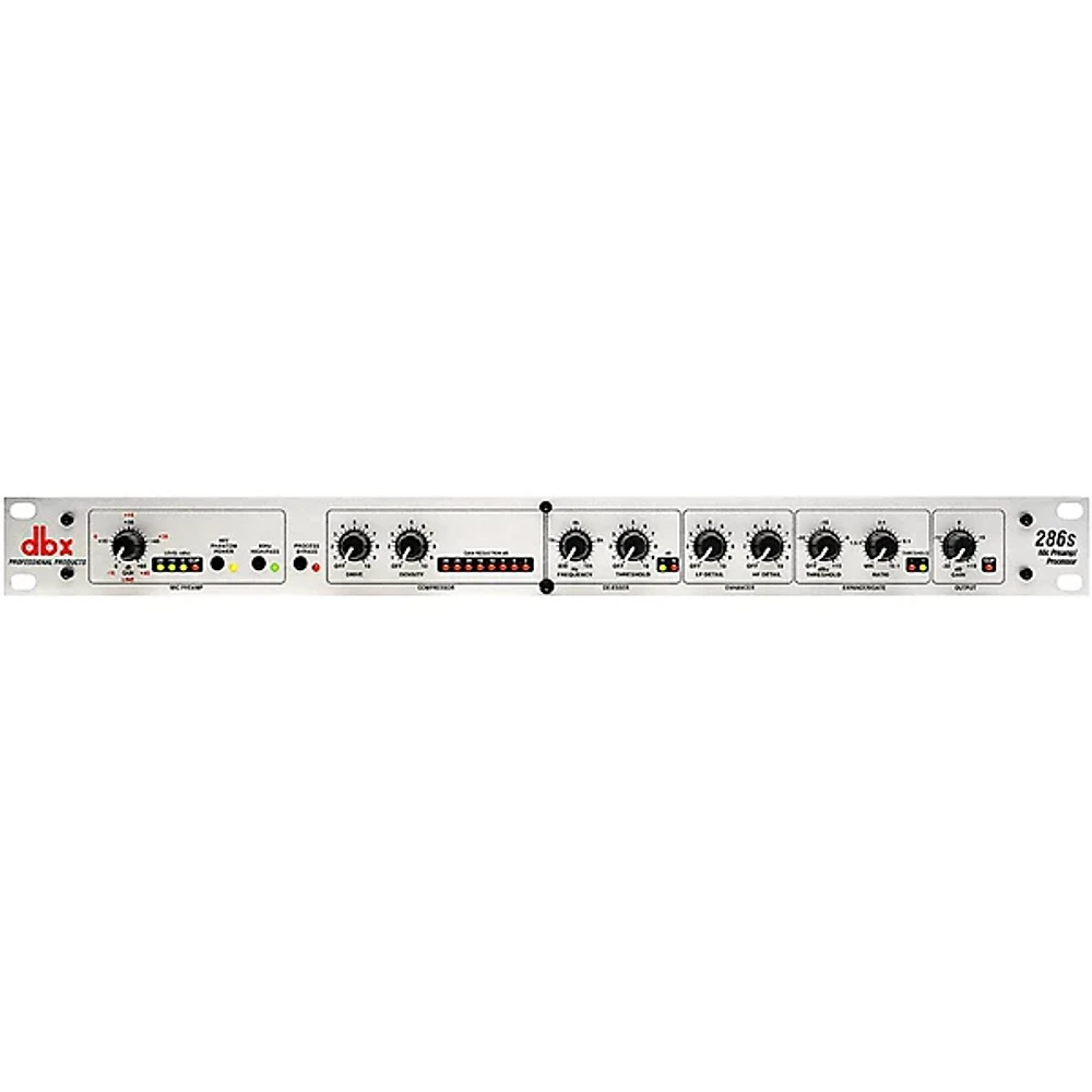 dbx 286SVVM Single-Channel Strip With Compressor/Expander/Gate/De-esser/Enhancer