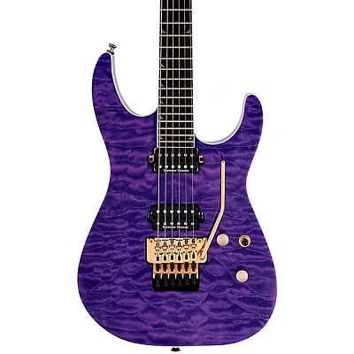 Jackson Pro Soloist SL2Q MAH Electric Guitar Transparent Purple