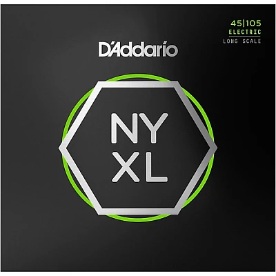 D'Addario NYXL45105 Gauge NPS Long-Scale Bass Strings