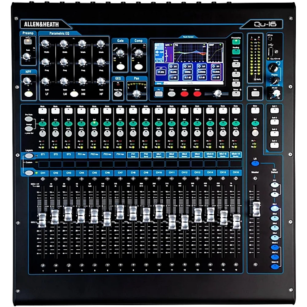 Allen & Heath QU- Chrome Edition Digital Mixer