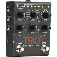 DigiTech TRIO+ Band Creator + Looper Guitar Effects Pedal