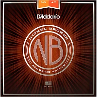 D'Addario NB1047 Nickel Bronze Extra Light Acoustic Guitar Strings