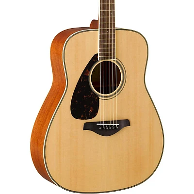 Yamaha FG820L Dreadnought Left-Handed Acoustic Guitar Natural